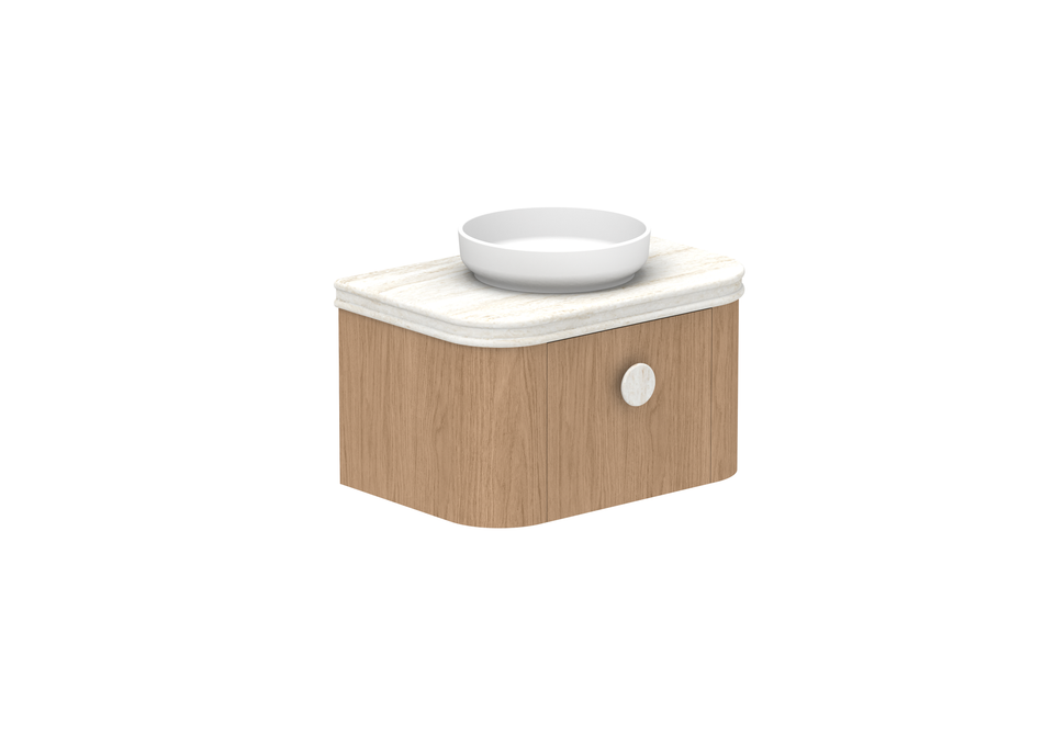 ADP Surry Curved Wall Hung Vanity Ceramic Benchtop