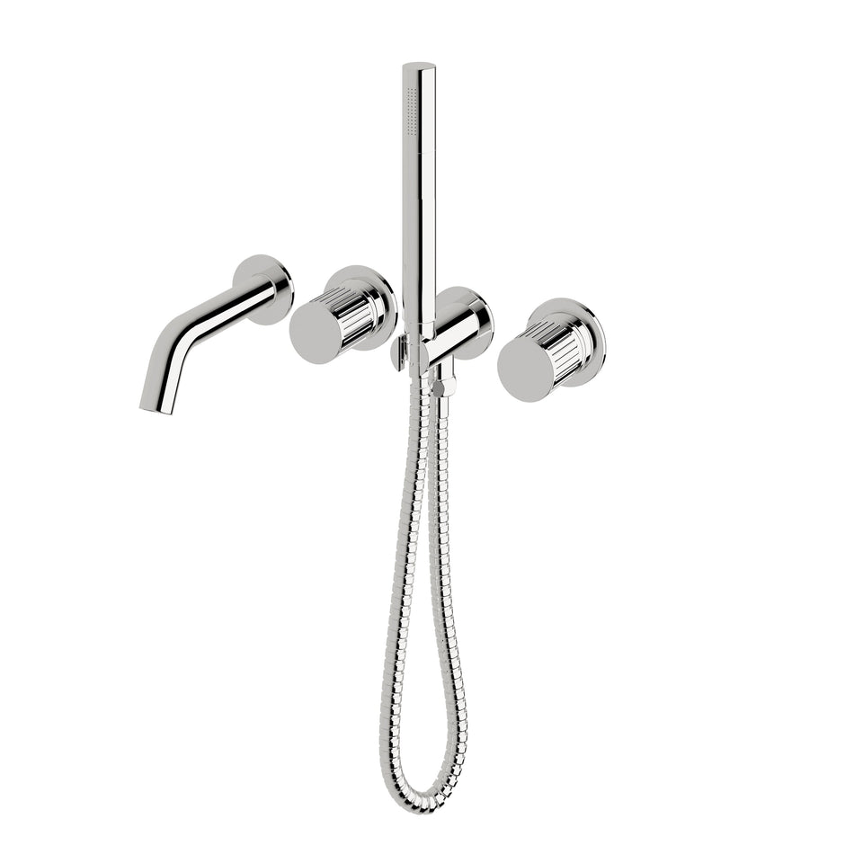 Sussex Circa Vertex Bath Mixer System With Handshower Dress Kit Only