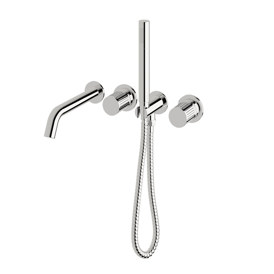 Sussex Circa Vertex Bath Mixer System With Handshower Dress Kit Only - 200mm (RBMS200RH-V-DK)