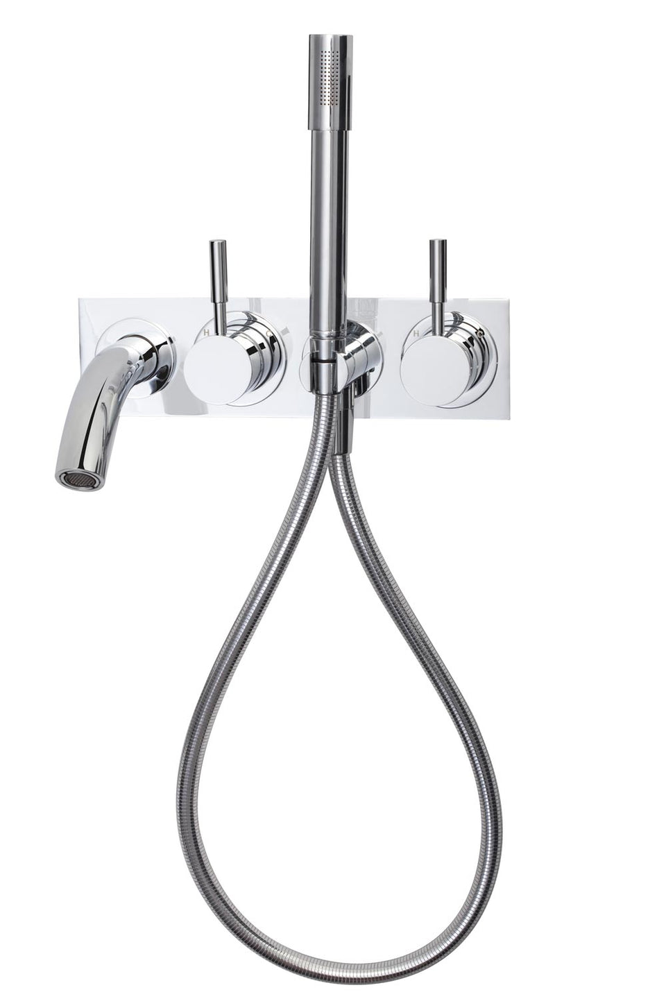 Sussex Voda Bath Mixer System With Hand Shower Rh Dress Kit Only - 200mm (VBMS200RH-DK)