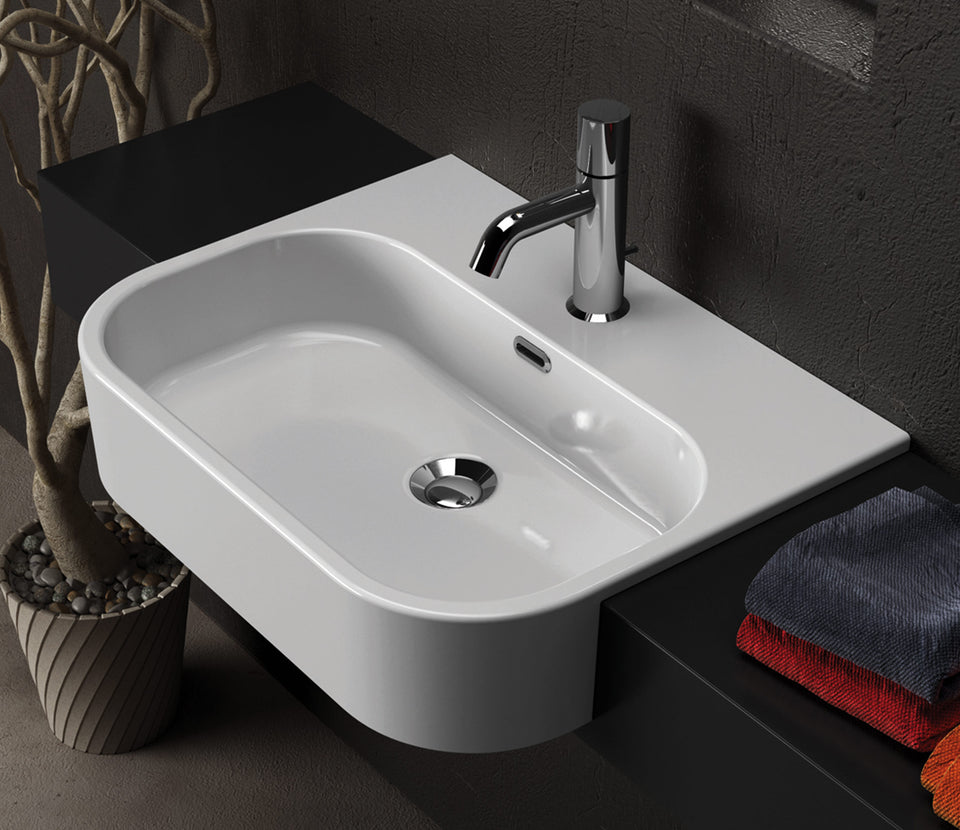 Studio Bagno Synthesis Semi-Recessed - 1TH (SYN56/1)