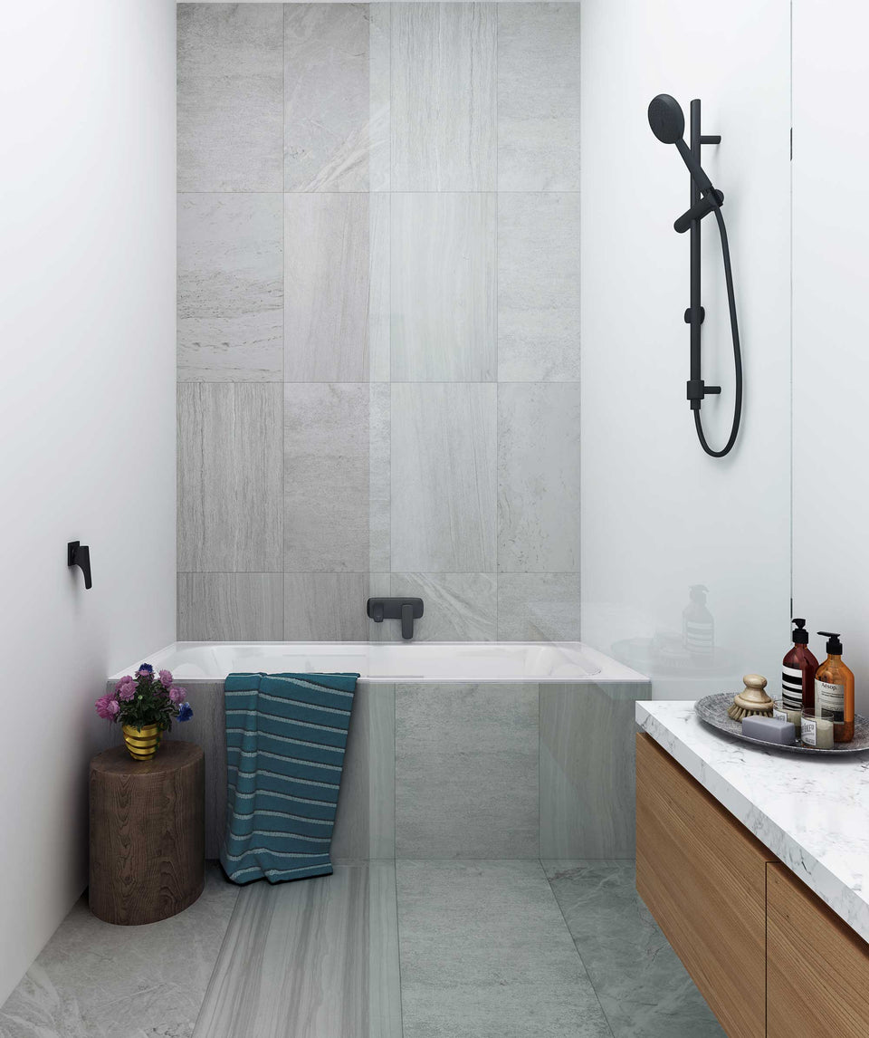 191881 | Chios 102 (Tondo) inset bath – with overflow basic and Plug+Waste