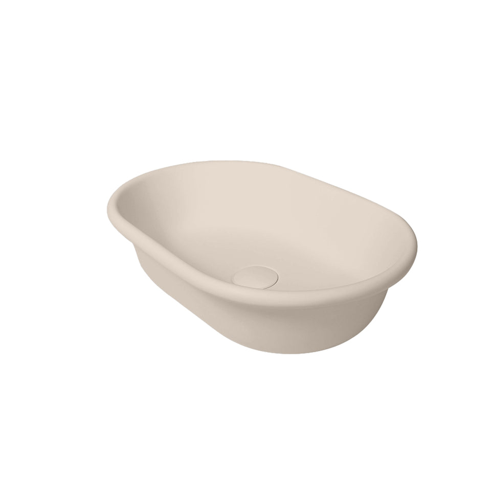 Turner Hastings Blanche 53 x 36 TitanCast Solid Surface Above Counter Basin — Special Finish