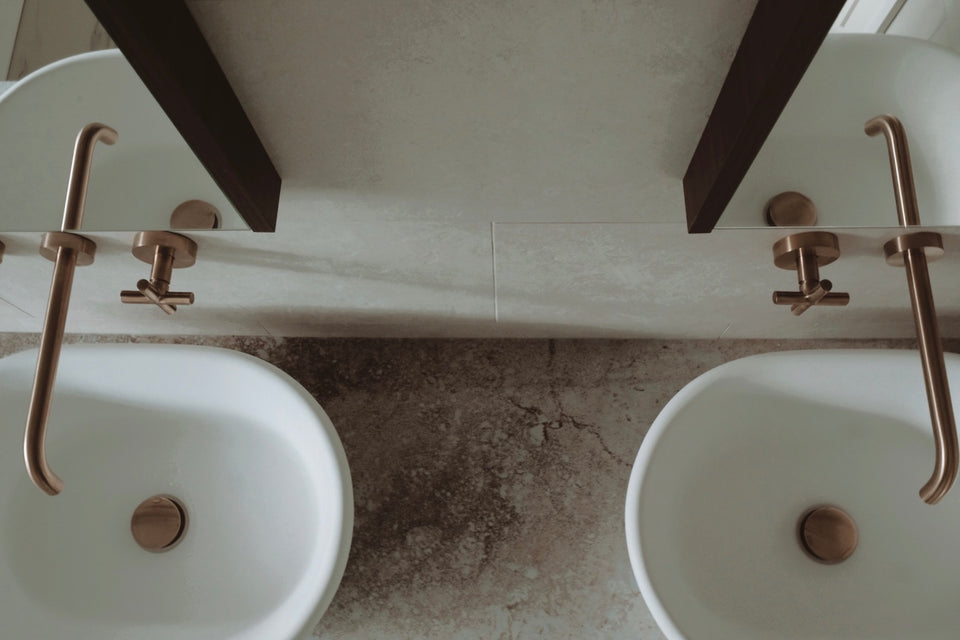 Turner Hastings Cambridge 54 x 39 TitanCast Solid Surface Above Counter Basin — Satin Silk White