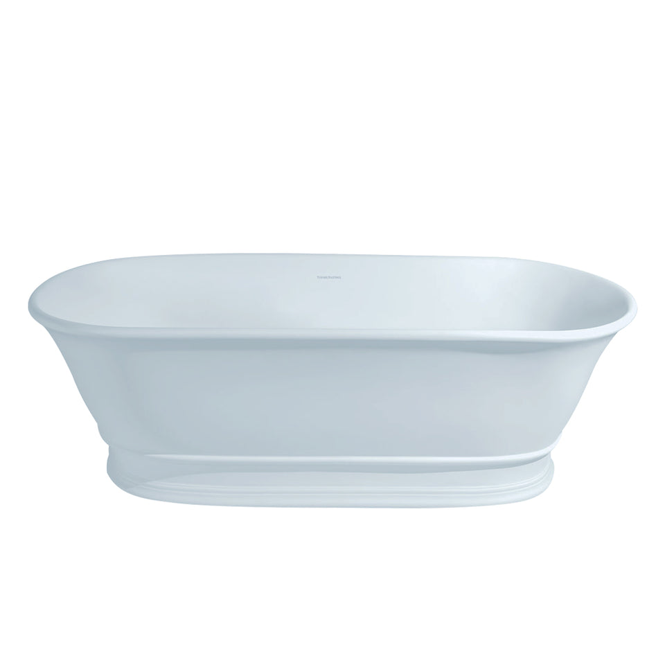 Turner Hastings Cambridge 156 x 74 TitanCast Solid Surface Freestanding Bath — Special Finish