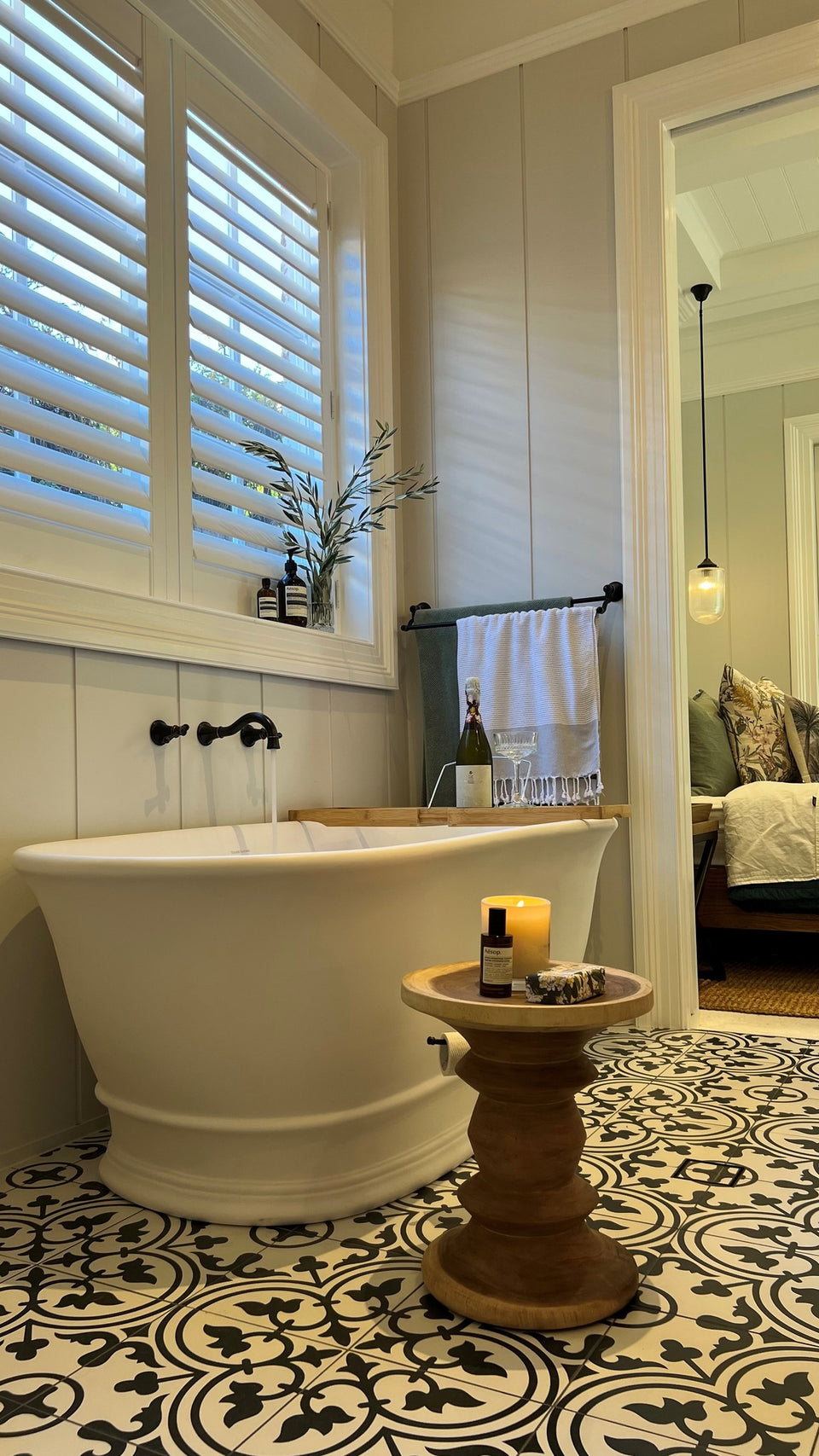 Turner Hastings Cambridge 156 x 74 TitanCast Solid Surface Freestanding Bath — Satin Silk White