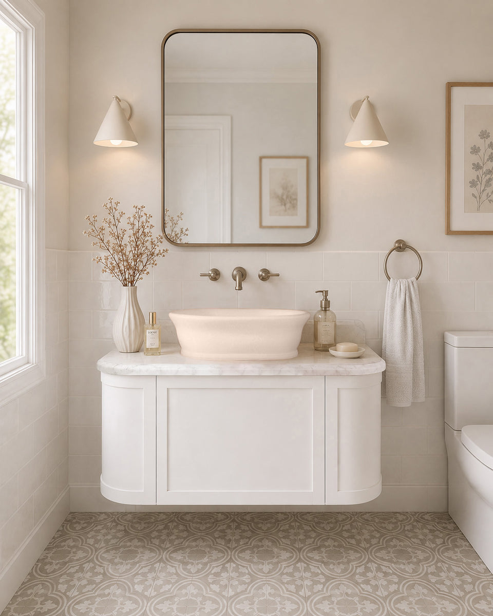 Turner Hastings Cambridge 54 x 39 TitanCast Solid Surface Above Counter Basin — Special Finish