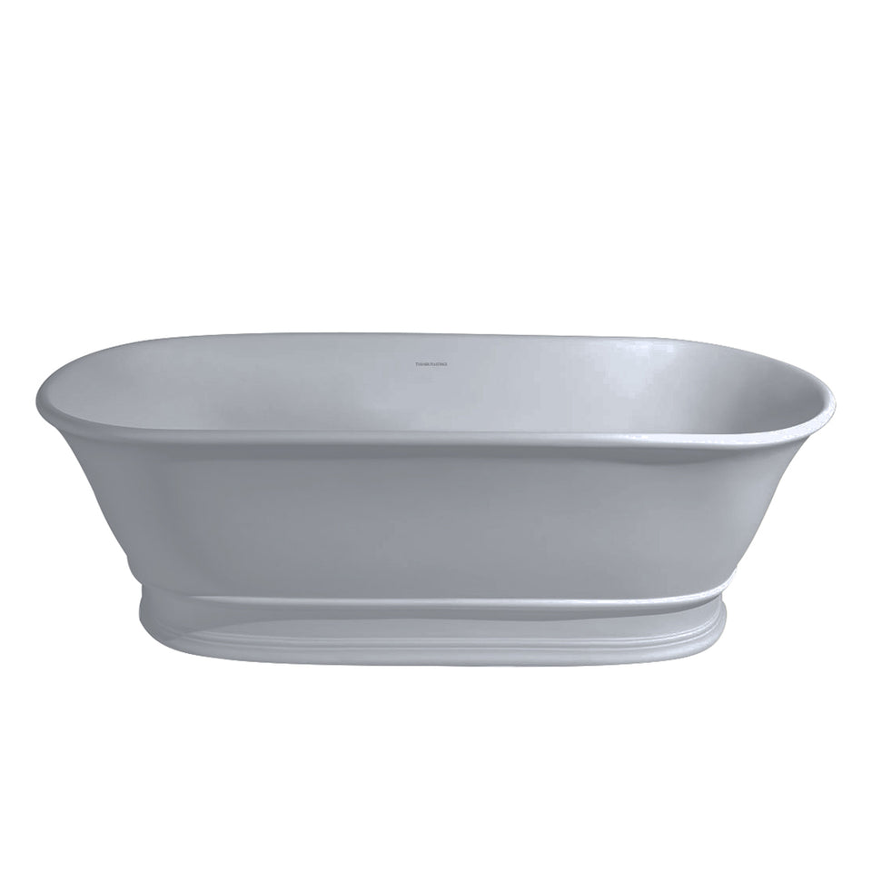 Turner Hastings Cambridge 156 x 74 TitanCast Solid Surface Freestanding Bath — Special Finish