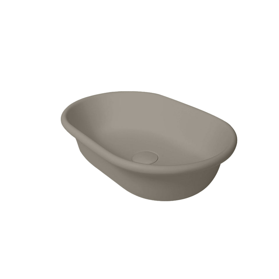Turner Hastings Blanche 53 x 36 TitanCast Solid Surface Above Counter Basin — Special Finish