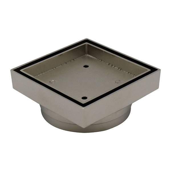 ART Australia Bermuda Standard Floor Waste Tile Insert Brushed Nickel