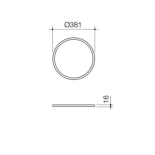 Caroma Liano II Round Inset Basin