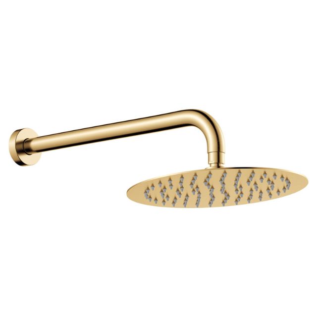 Fienza Kaya Wall Arm Shower Set, Urban Brass