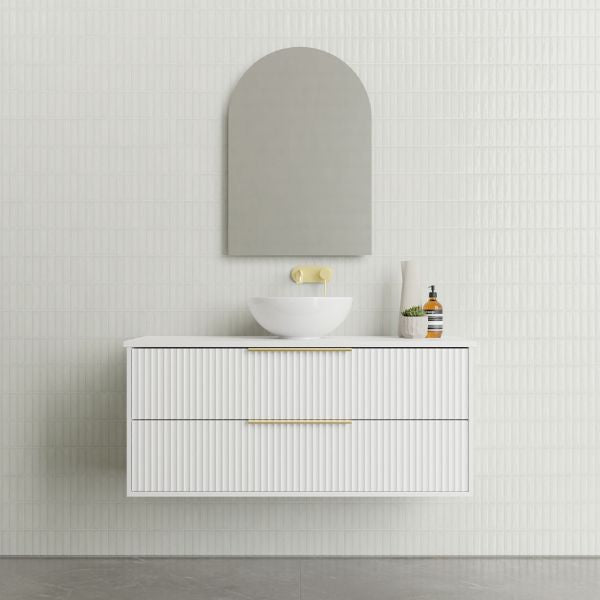 Marquis Lake Wall Hung Vanity with Caesarstone, Vasari or Dekton Top