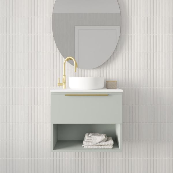 Marquis Oxford Ensuite Wall Hung Vanity with Caesarstone, Vasari or Dekton Top