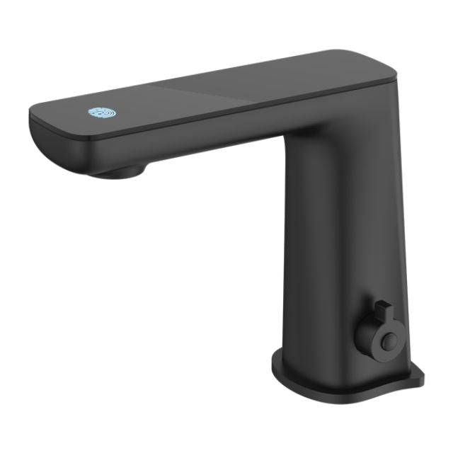 Nero Claudia Sensor Mixer With Black Top Display Matte Black