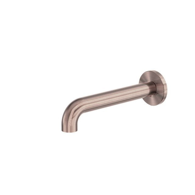 Nero Zen SS316L Wall Basin/Bath Spout Only 185/230mm