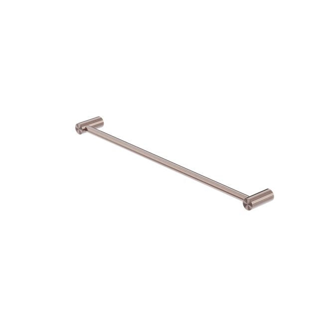 Nero Zen SS316L Single Towel Rail 600/800mm Brushed Bronze