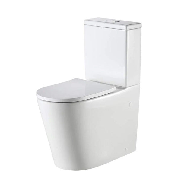 Oliveri Vienna Comfort Height Back to Wall Rimless Toilet Suite
