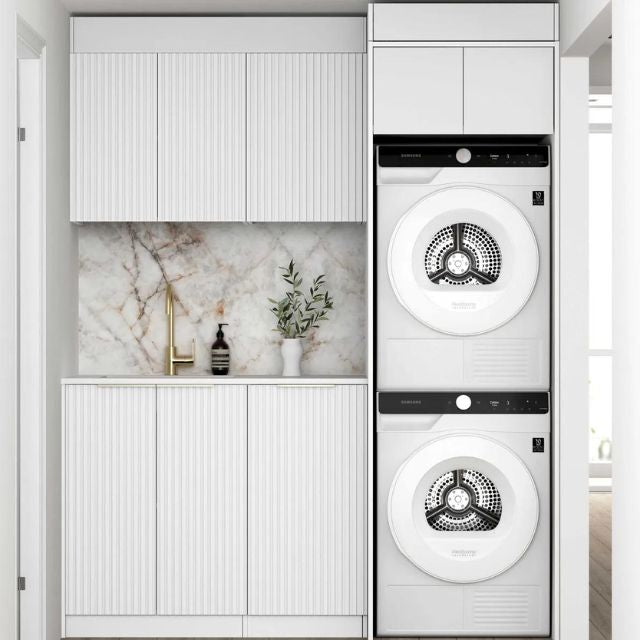 Otti Noosa 1715mm Laundry Set C - White