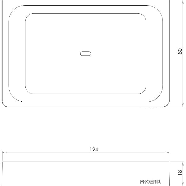 Phoenix Gloss Soap Dish