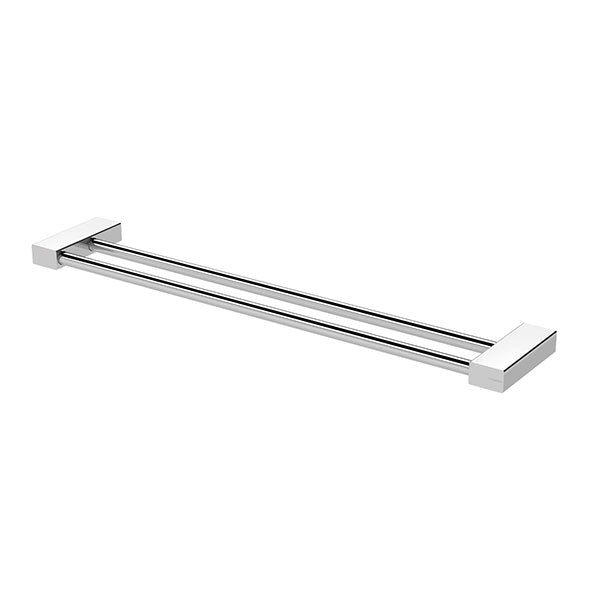 Phoenix Lexi MKII Double Towel Rail 600mm-800mm Chrome