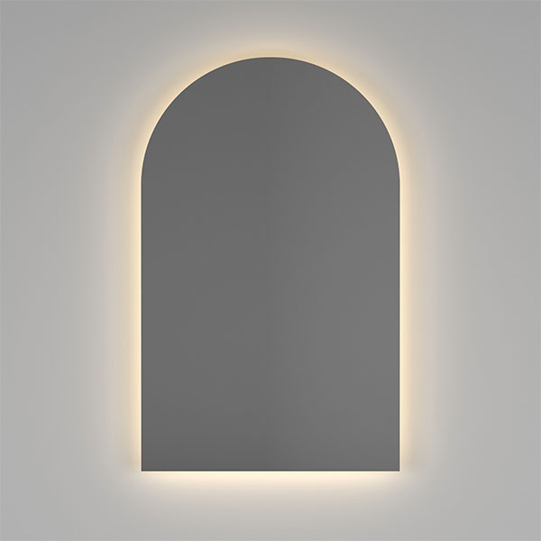 Thermogroup Arch Shape Premium Backlit Mirror