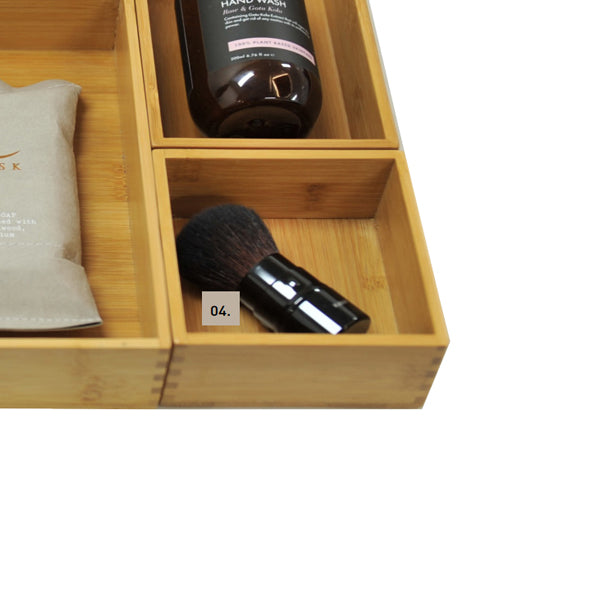 Timberline Modular Organiser System - Bamboo Box