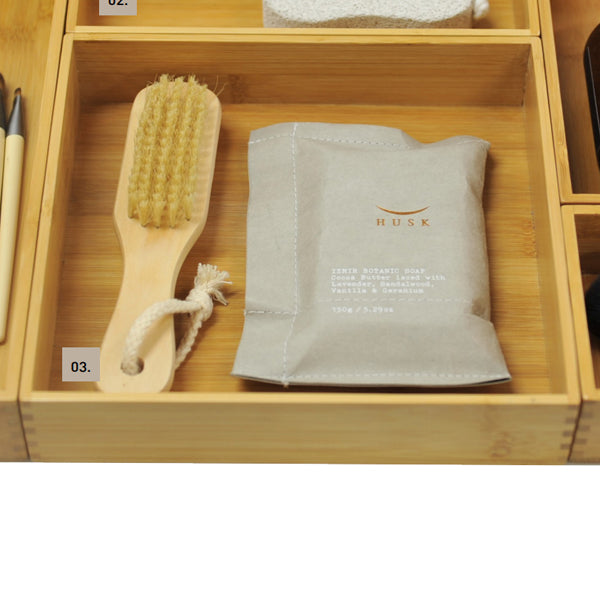 Timberline Modular Organiser System - Bamboo Box - 200 x 200mm (ORGBOX200200)