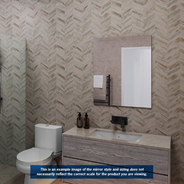 Thermogroup Rectangle Polished Edge Mirror
