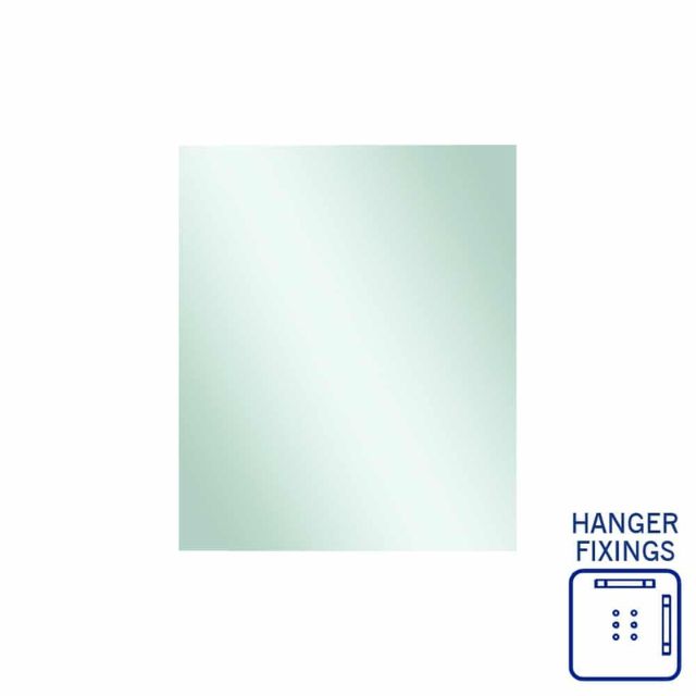 Thermogroup Rectangle Polished Edge Mirror - 900x750mm (JS9075HN)