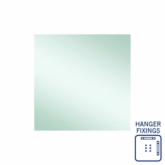 Thermogroup Rectangle Polished Edge Mirror - 900x900mm (JS9090HN)