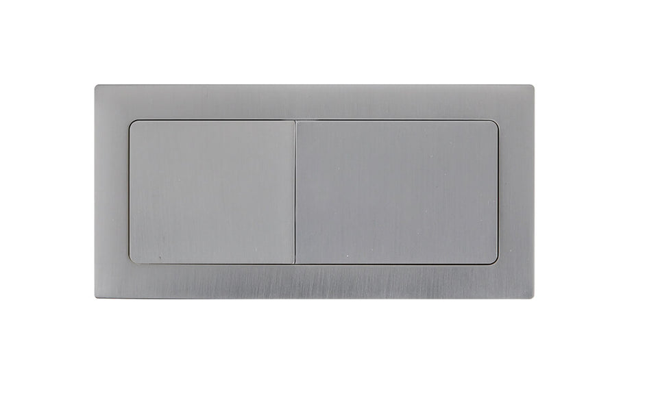 Turner Hastings Rectangle Brushed Nickel Flush Button (THSP025)