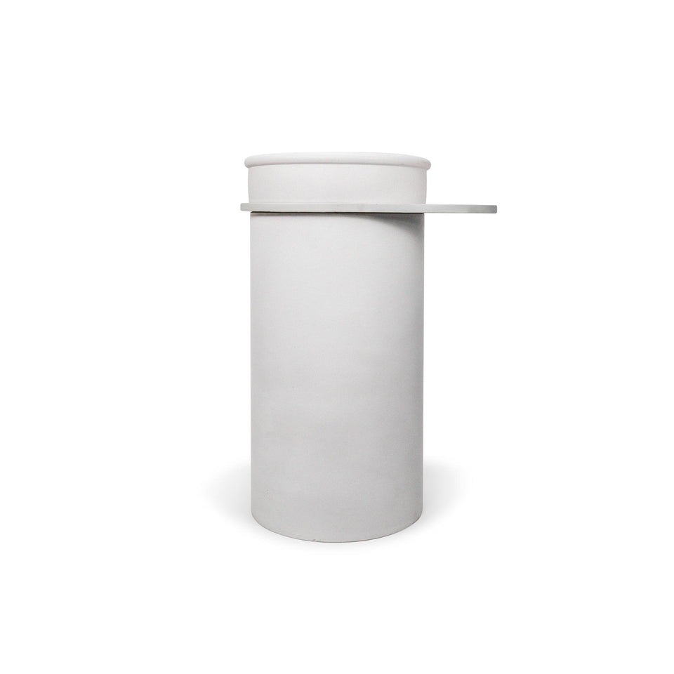 Nood Co Cylinder with Tray - Tubb Basin  (Mint,Pastel Peach)