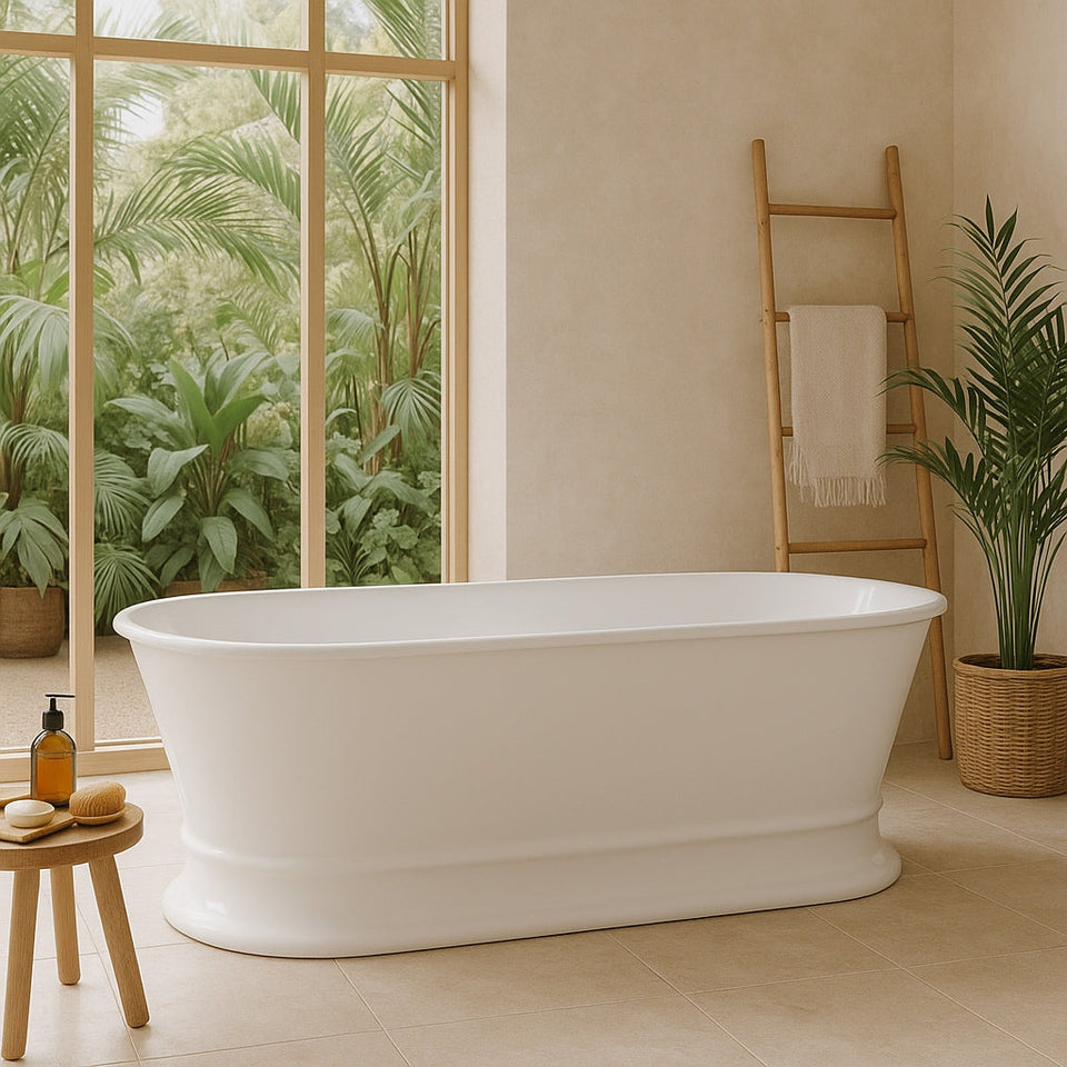 Turner Hastings Claremont 170 x 84 MagnaCast Free Standing Bath