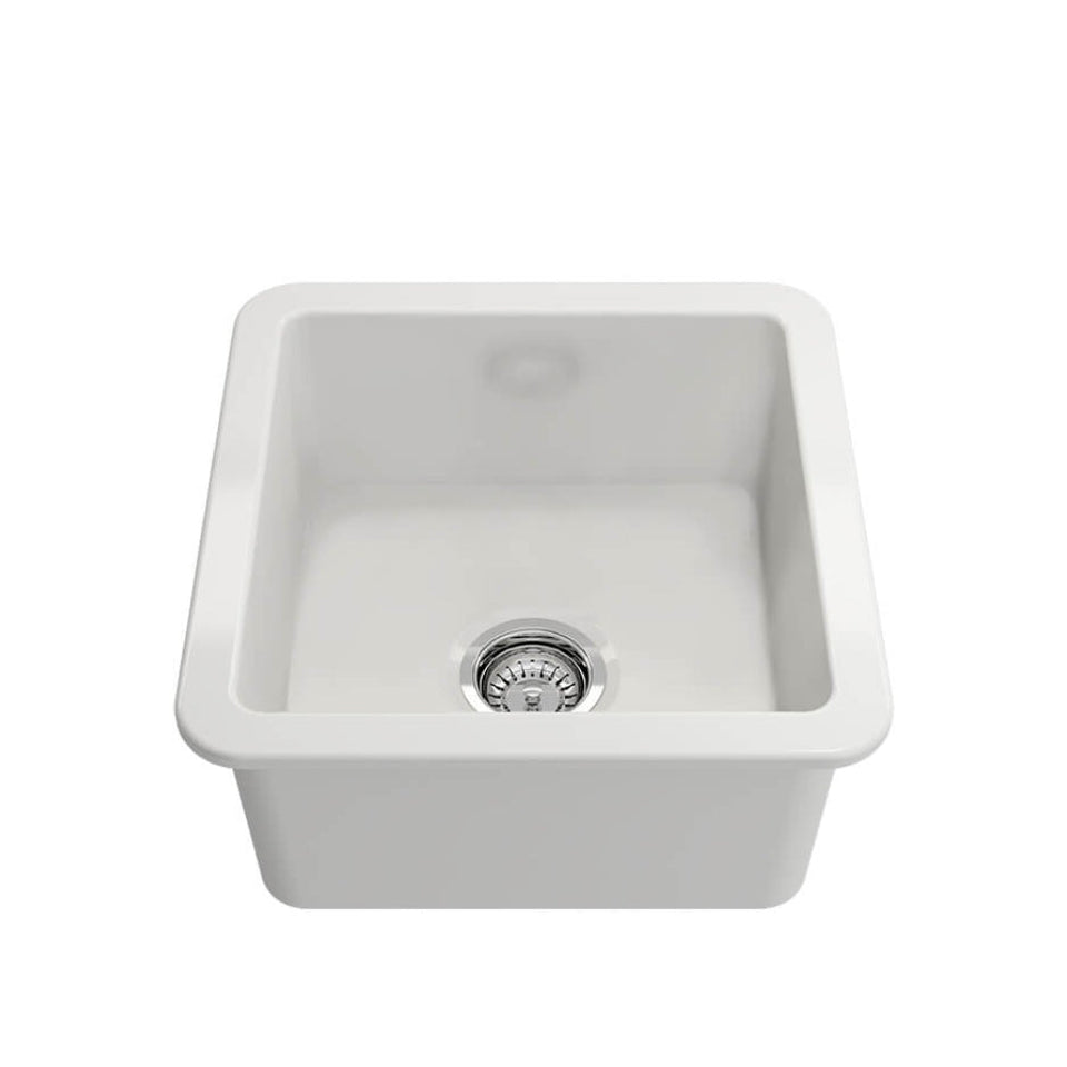Turner Hastings Cuisine 46 x 46 Inset / Undermount Fine Fireclay Sink