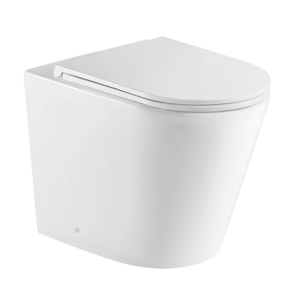 Turner Hastings Fino WhisperFlush Gloss White Floor Pan with Thin Seat