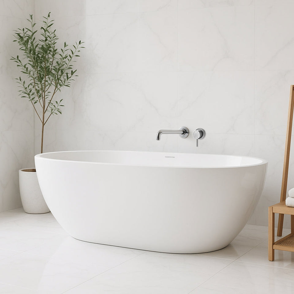 Turner Hastings Narva 160 x 74 MagnaCast Free Standing Bath