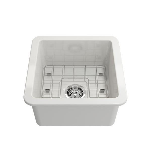 Turner Hastings Cuisine 46 x 46 Inset / Undermount Fine Fireclay Sink