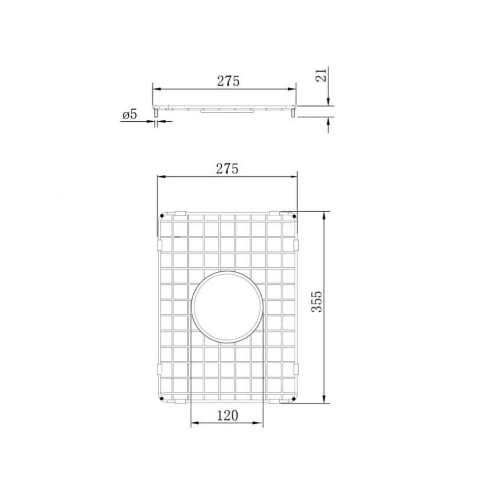 Turner Hastings Grid to suit Cuisine 93 x 48 (small side)