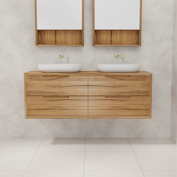 Fifth Avenue Carini Messmate Wall Hung Vanity - 1800mm (CAR18MS)