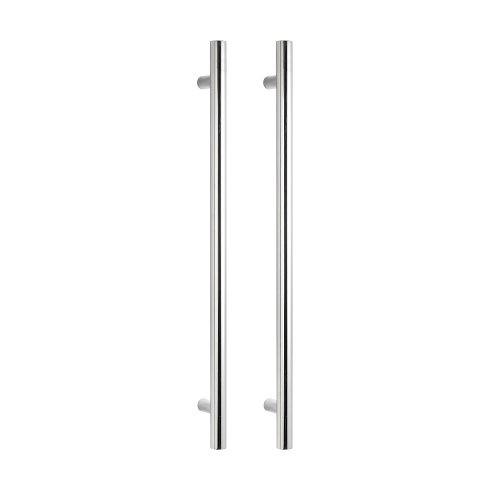 Radiant Heated Vertical towel rail 40 x 950mm Mirror Polished (VTR-950) 5