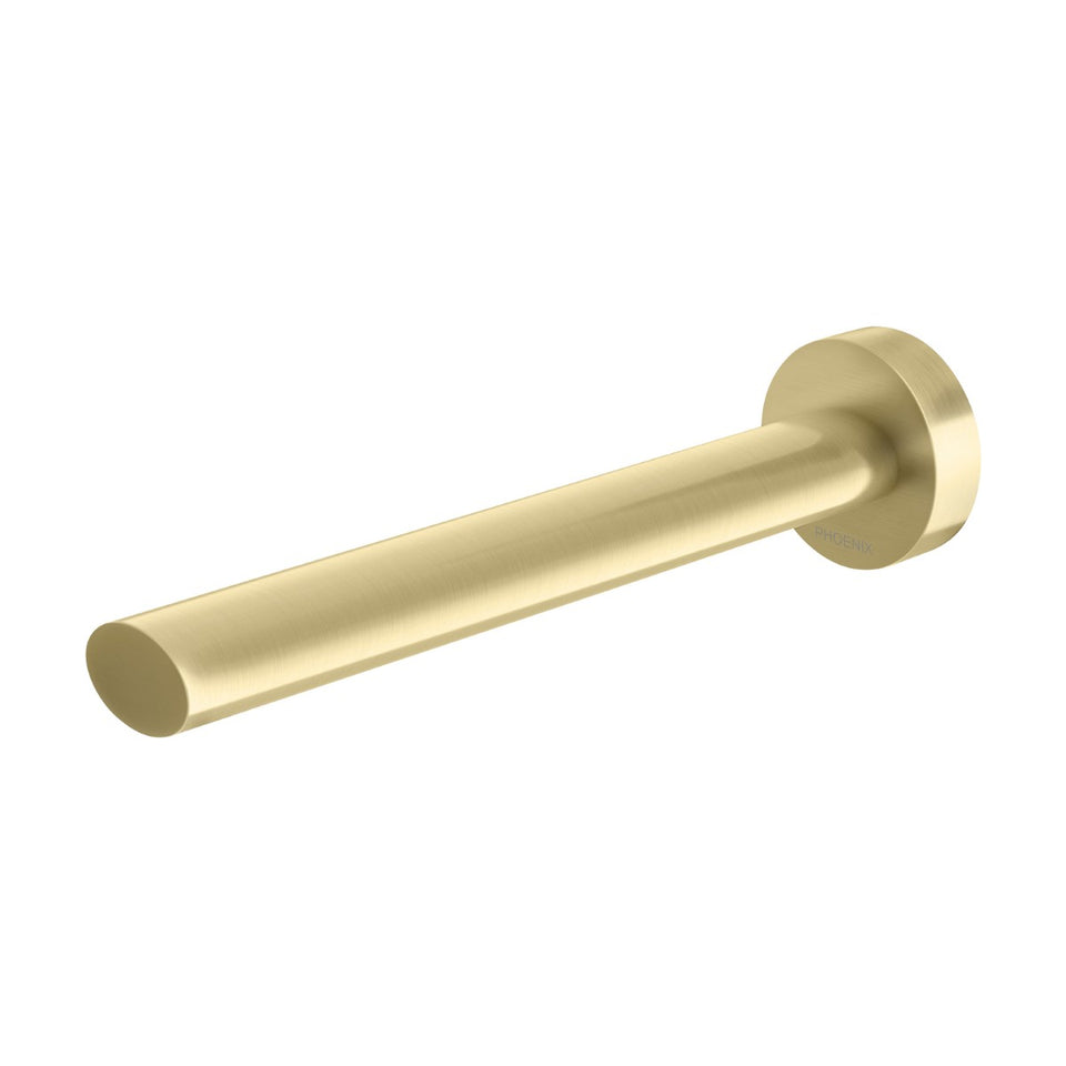 Phoenix Tapware Vivid Slimline Oval Wall Bath Outlet 180mm