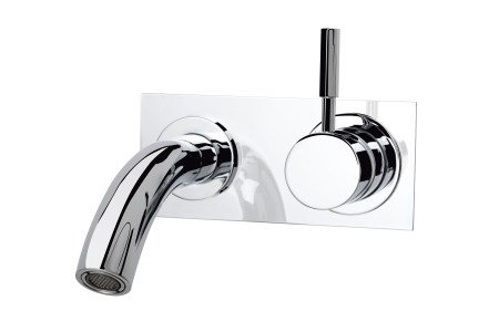 sussex_voda_vmos160rh_wall_bath_mixer_outlet_system_rh_160mm_outlet_chrome